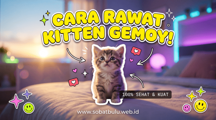Panduan Lengkap Cara Merawat Anak Kucing (Kittens) Tanpa Induk Agar Sehat dan Kuat